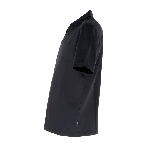 Armani Exchange - Polo nera maniche corte sensa bottoni per uomo | xm000492