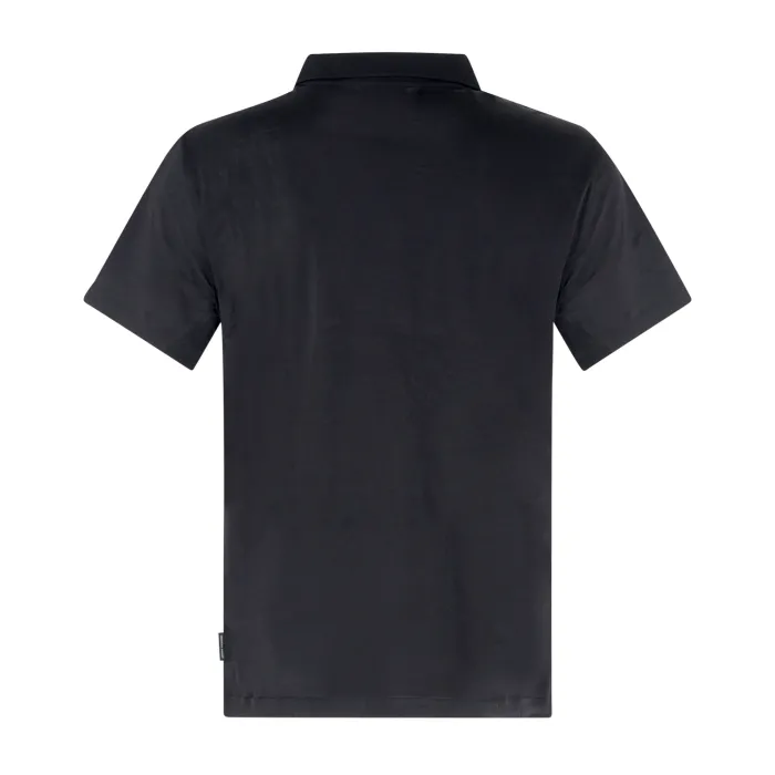 Armani Exchange - Polo nera maniche corte sensa bottoni per uomo | xm000492