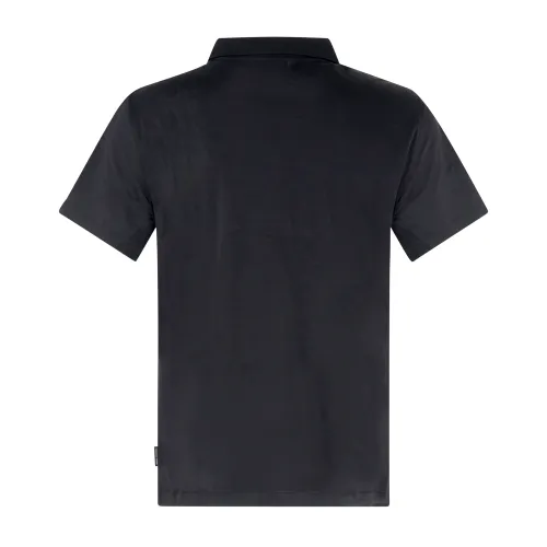 Armani Exchange - Polo nera maniche corte sensa bottoni per uomo | xm000492