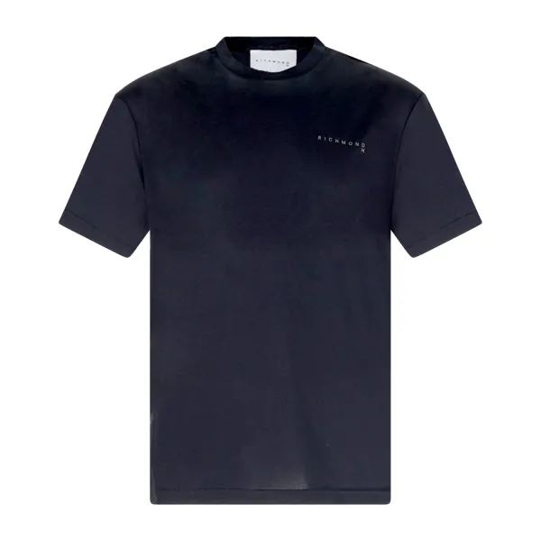 Richmond X - T-Shirt nera Zucova con stampa logo sul petto per uomo |