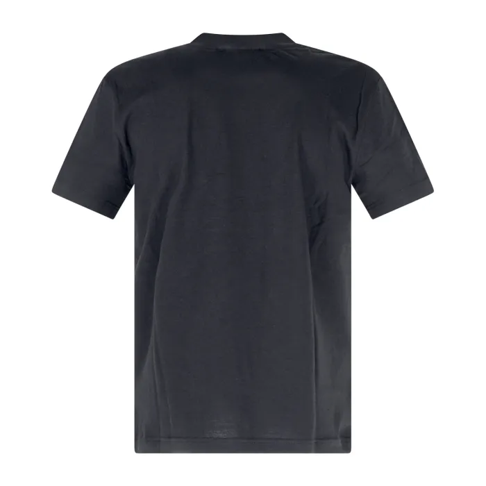 Richmond X - T-shirt nera girocollo Zaclia con stampa logo sul fronte per uomo