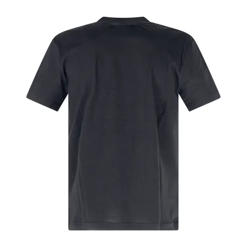 Richmond X - T-shirt nera girocollo Zaclia con stampa logo sul fronte per uomo