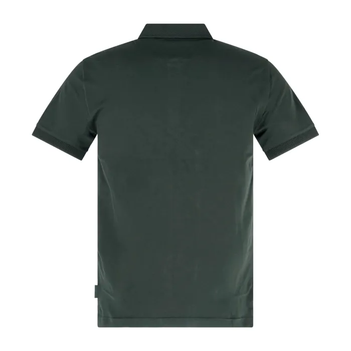Armani Exchange - Polo verde maniche corte slim in piquet per uomo | 8nzf91