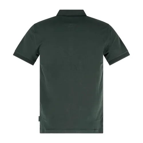 Armani Exchange - Polo verde maniche corte slim in piquet per uomo | 8nzf91