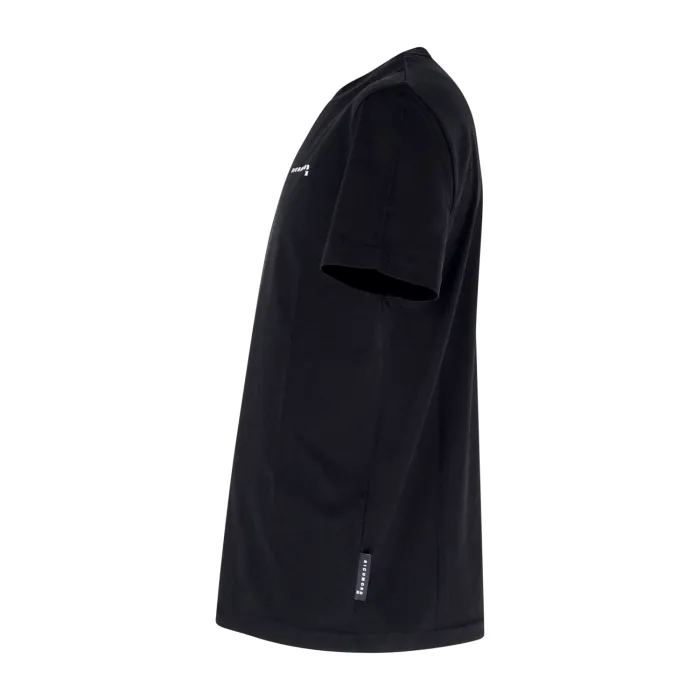 Richmond X - T-shirt nera Hamma con stampa logo sul petto per uomo | ump25154ts