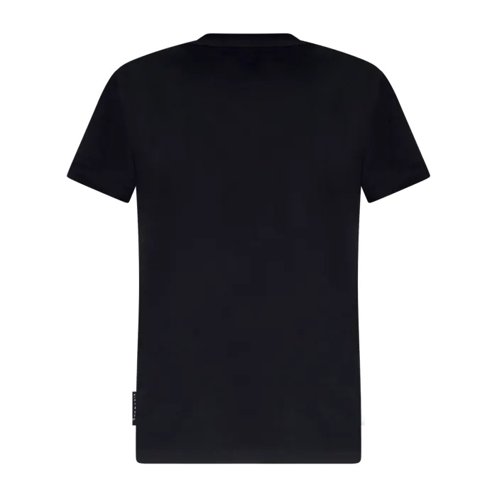 Richmond X - T-shirt nera Hamma con stampa logo sul petto per uomo | ump25154ts