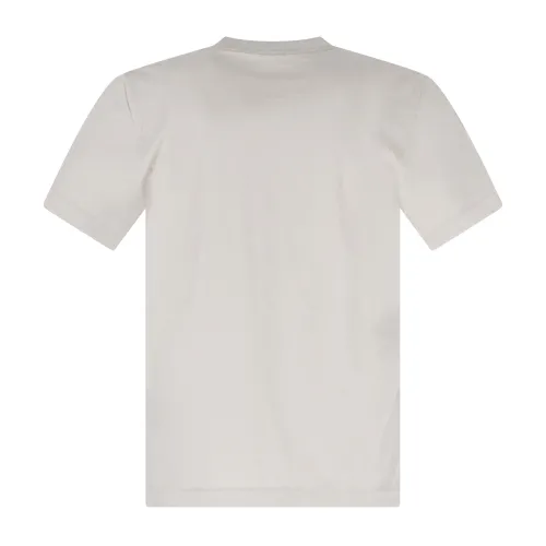 Roy Roger's - T-shirt beige manica corta con stampa sul fondo per uomo |