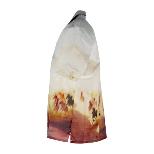 Dickies - Camicia multicolore Running Wild maniche corte con grafica allover