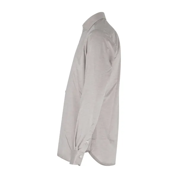 Xacus - Camicia beige in jersey active tailor fit per uomo | act558ml 81615005 2