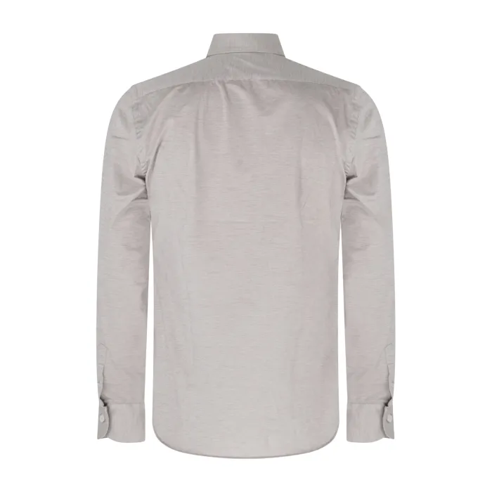 Xacus - Camicia beige in jersey active tailor fit per uomo | act558ml 81615005