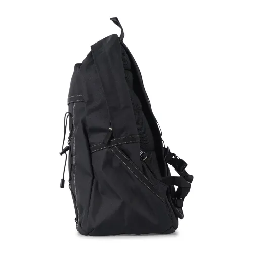 Dickies - Zaino nero con patch logo e scomparto con cordino elastico per uomo |