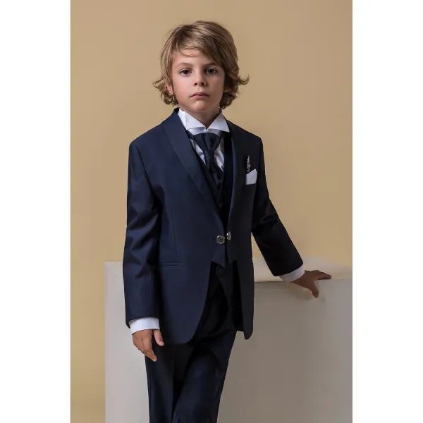 Etienne chic - Abito tight blu per bambino per uomo | 