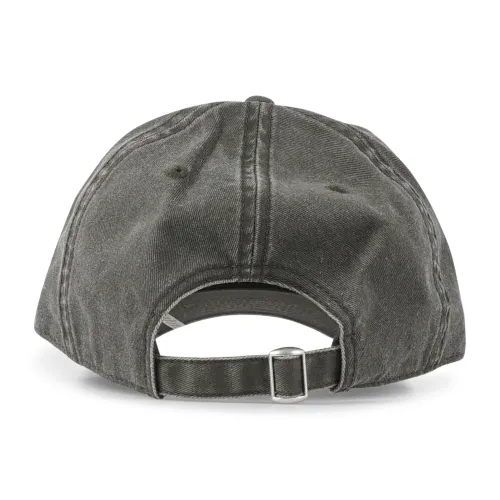 Roy Roger's - Cappello verde con visiera con ricamo logo sul fronte per uomo |