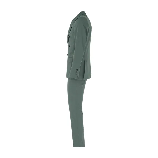 Havana & Co - Abito verde doppiopetto per uomo | h5431 a5576 31verde 2