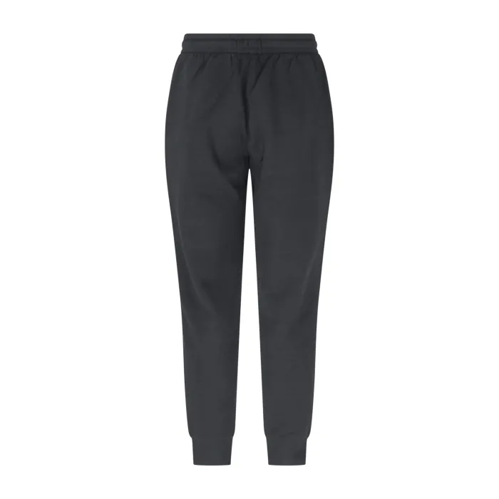 Emporio Armani - Pantalone tuta nera con ricamo logo sul fronte per uomo |