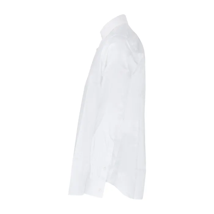 Xacus - Camicia bianca in cotone collo francese Tailor fit per uomo | 558ml