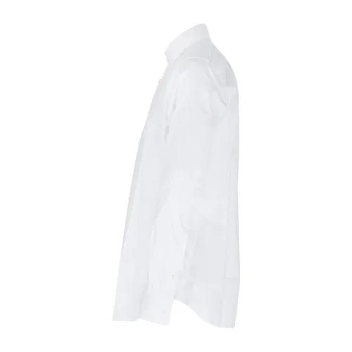 Xacus - Camicia bianca in cotone collo francese Tailor fit per uomo | 558ml
