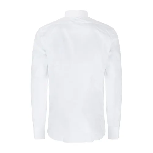 Xacus - Camicia bianca in cotone collo francese Tailor fit per uomo | 558ml