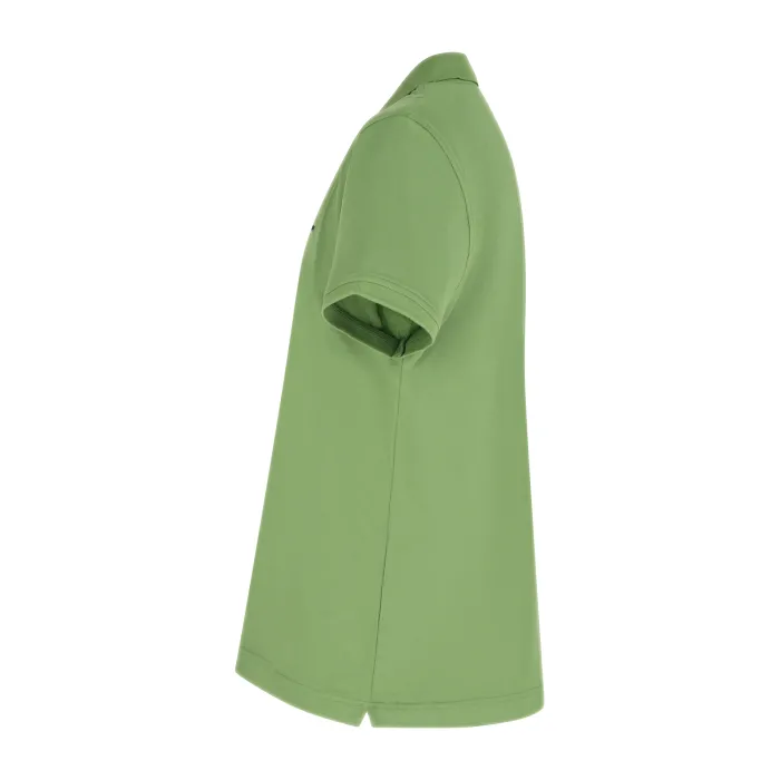 Harmont & Blaine - Polo verde manica corta con patch logo per uomo |
