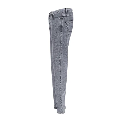 Iuter - Jeans grigio 5 tasche con vestibilità regolare per uomo | crvridp01