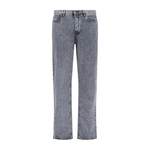 Iuter - Jeans grigio 5 tasche con vestibilità regolare per uomo | crvridp01