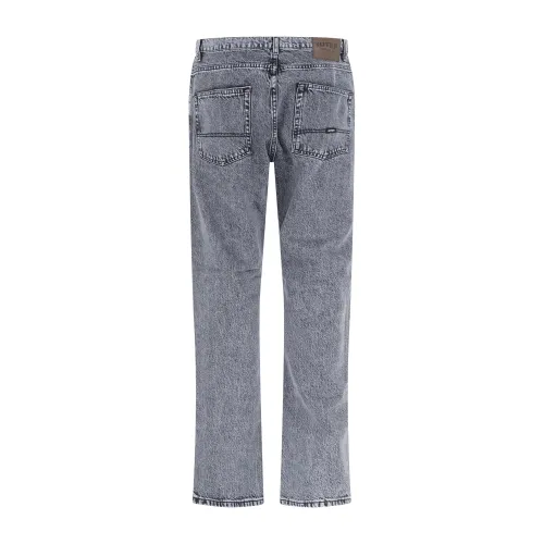 Iuter - Jeans grigio 5 tasche con vestibilità regolare per uomo | crvridp01