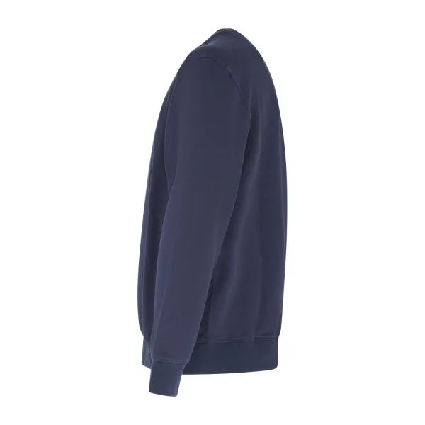 Harmont & Blaine - Felpa girocollo blu con patch logo per uomo | fdn181021283 2