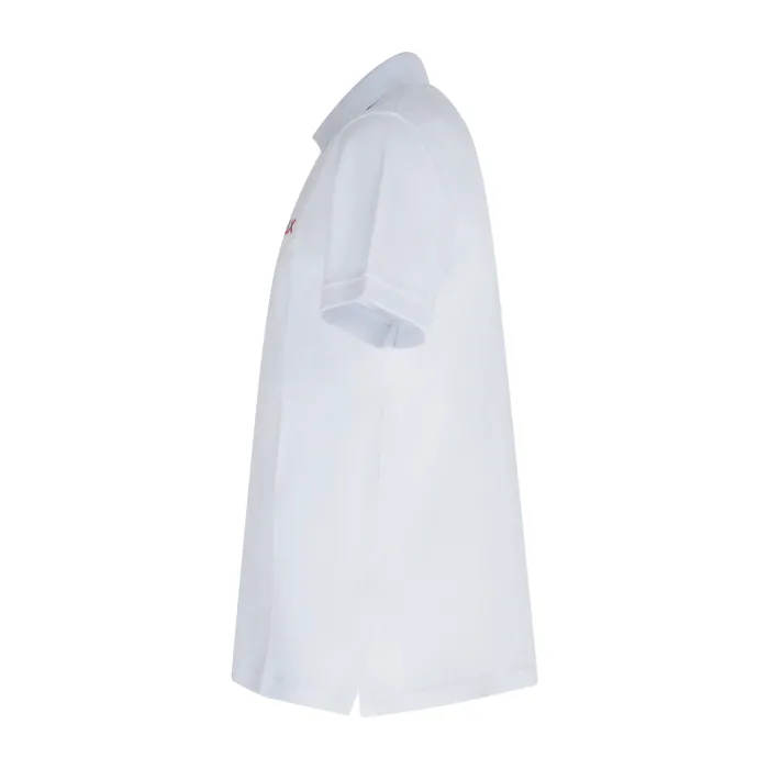Sun68 - Polo bianca manica corta con ricamo logo per uomo | a35140 01bianco