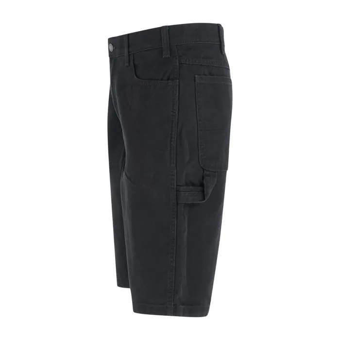 Dickies - Bermuda nera regular a vita alta multi tasca per uomo | dk0a4xngc401