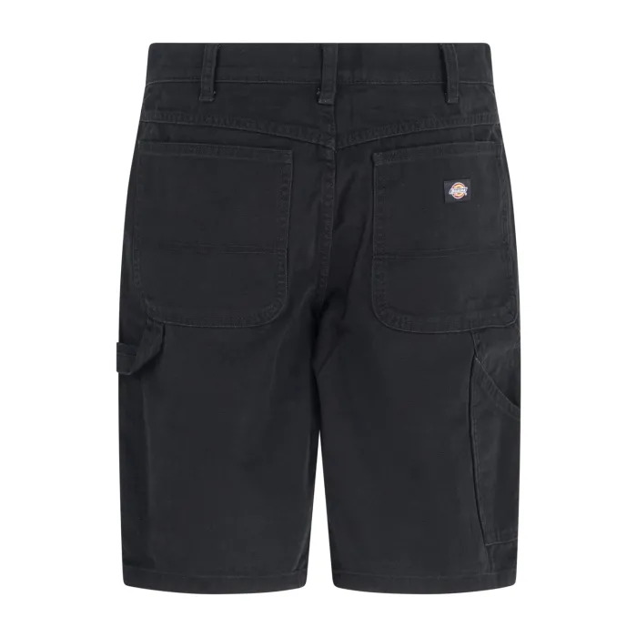 Dickies - Bermuda nera regular a vita alta multi tasca per uomo | dk0a4xngc401