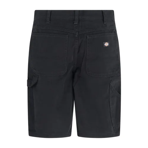 Dickies - Bermuda nera regular a vita alta multi tasca per uomo | dk0a4xngc401