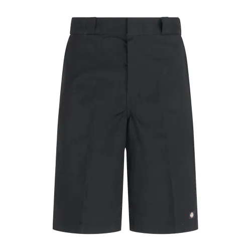 Dickies - Bermuda nera 13In Mlt taglio ampio regular con tasca sulla gamba per