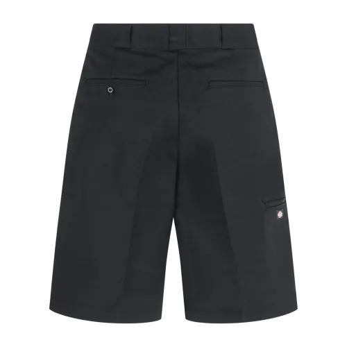 Dickies - Bermuda nera 13In Mlt taglio ampio regular con tasca sulla gamba per
