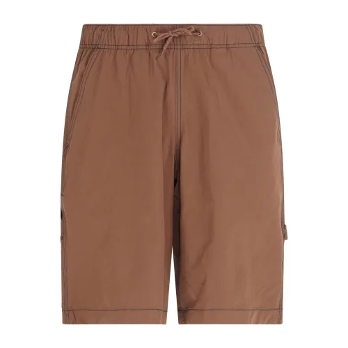 Dickies - Bermuda marrone con finitura ad asciugatura rapida per uomo |
