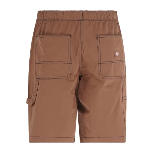 Dickies - Bermuda marrone con finitura ad asciugatura rapida per uomo |