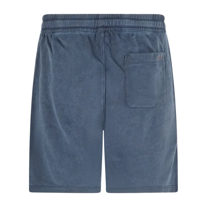 Sun68 - Bermuda blu in cotone con elastico in vita per uomo | f35157 07navy blue