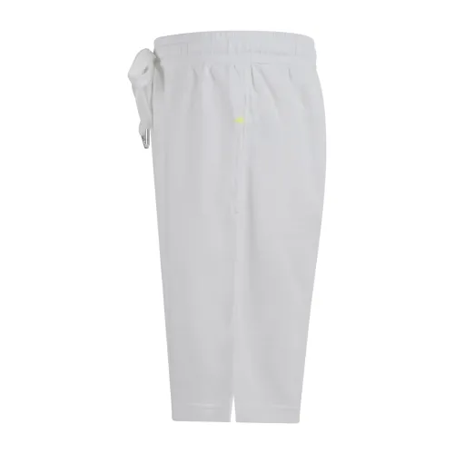 Sun68 - Bermuda bianco in cotone con elastico in vita per uomo | f35157