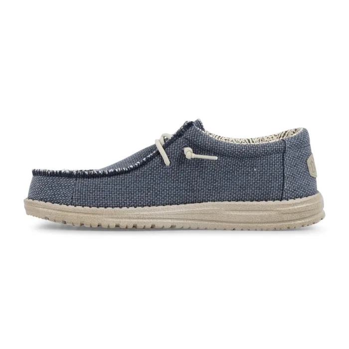 Hey Dude - Slip on blu con suola ultraleggera per uomo | hd 40003-4nm wally