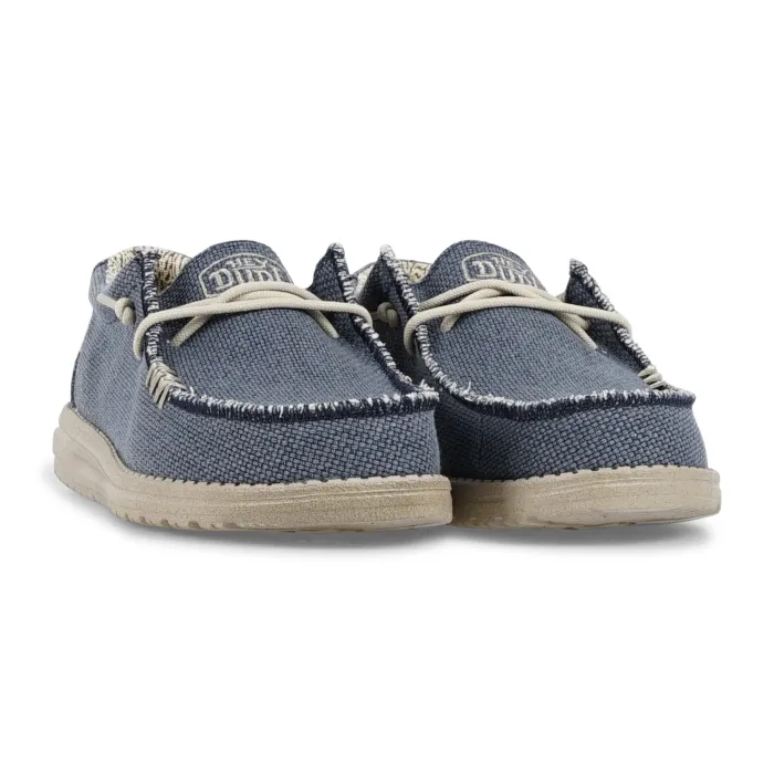 Hey Dude - Slip on blu con suola ultraleggera per uomo | hd 40003-4nm wally