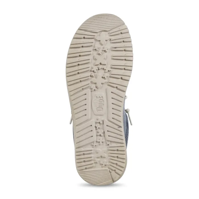 Hey Dude - Slip on blu con suola ultraleggera per uomo | hd 40003-4nm wally