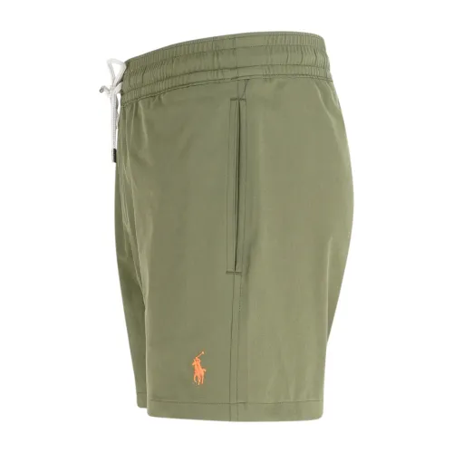 Polo Ralph Lauren - Bermuda mare verde con logo ricamato per uomo | 710969031004