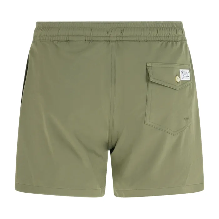 Polo Ralph Lauren - Bermuda mare verde con logo ricamato per uomo | 710969031004