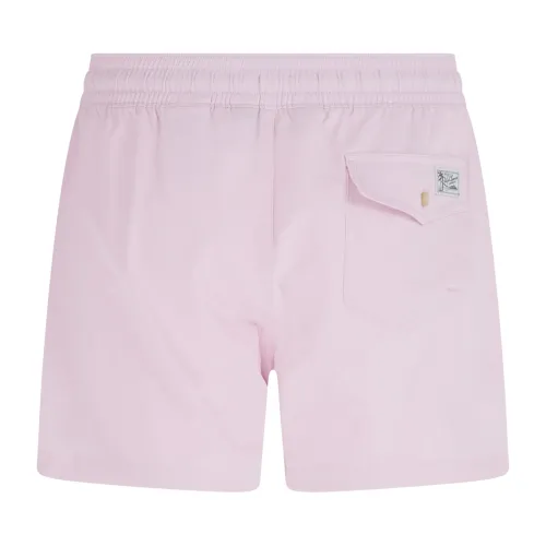 Polo Ralph Lauren - Bermuda mare rosa con logo ricamato per uomo | 710969031008