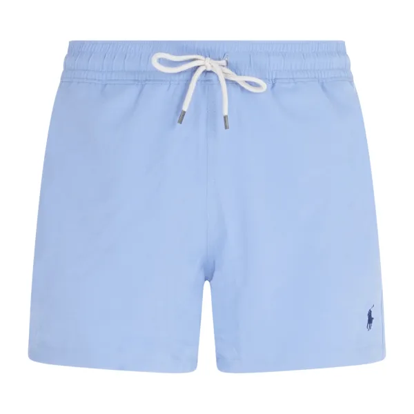 Polo Ralph Lauren - Bermuda mare celeste con logo ricamato per uomo |