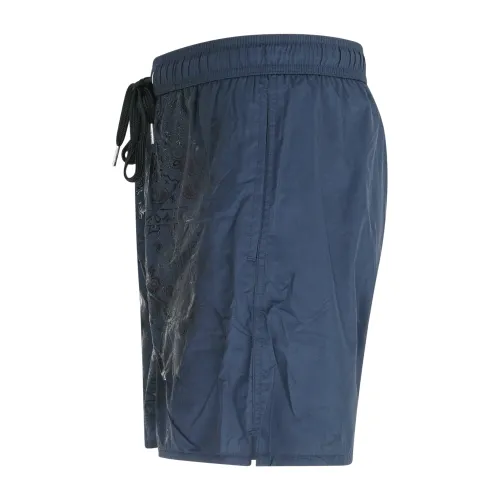 Sun68 - Bermuda mare blu con tecnologia reattiva per uomo | h33118 07 navy blu