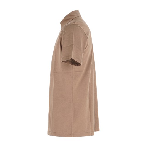 Barbati - Polo marrone manica corta in cotone per uomo | ej-b142 125028 05 2