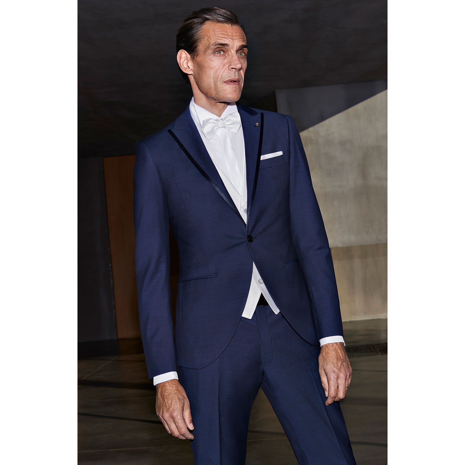 Abito classico blu per uomo | MaisonBorracci