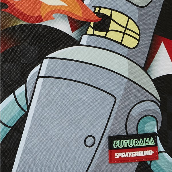 Sprayground - Zaino multicolore Bender fire drama fantasia astratta per uomo |