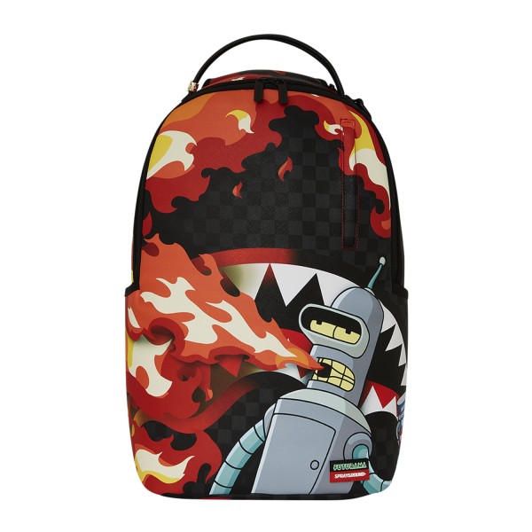 Sprayground - Zaino multicolore Bender fire drama fantasia astratta per uomo |