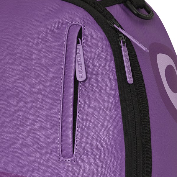 Sprayground - Zaino viola Purple shark central in ecopelle per uomo | b7740nsz